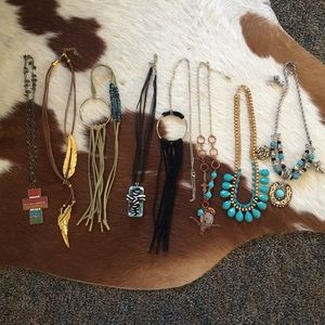 Lot of western jewelry